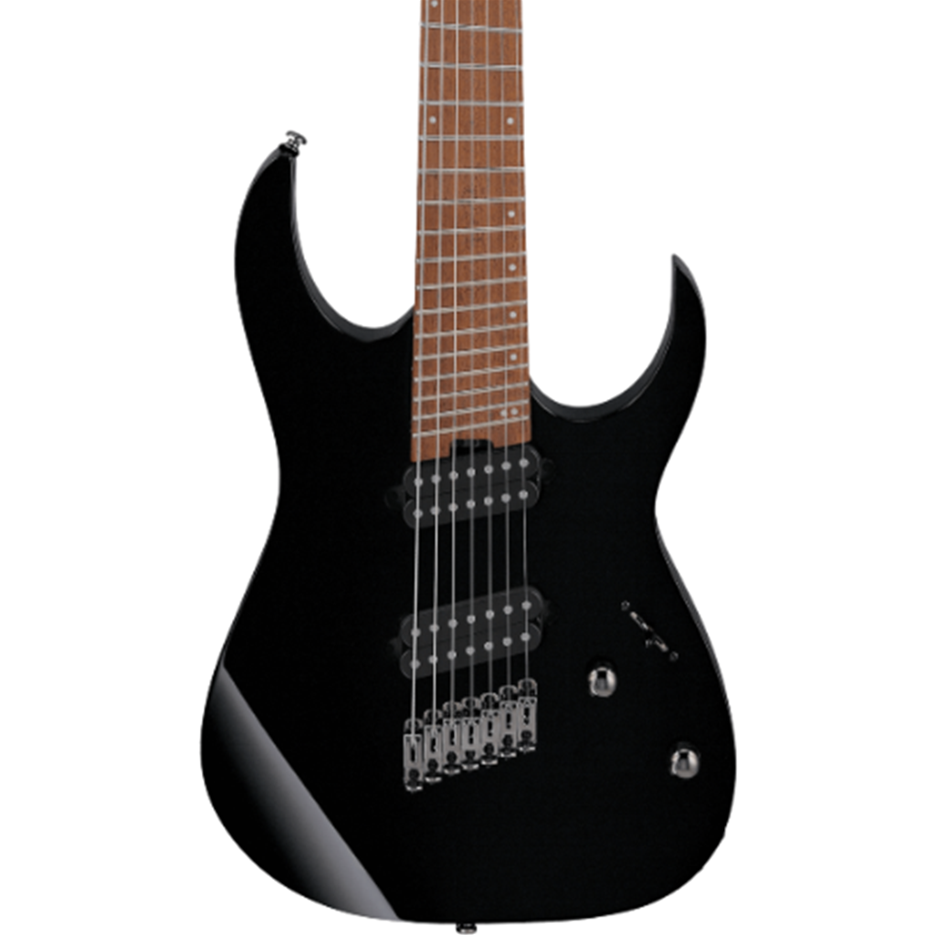 IBANEZ RGMS7BK RG 7str Electric Guitar - Multi Scale Fanned Fret