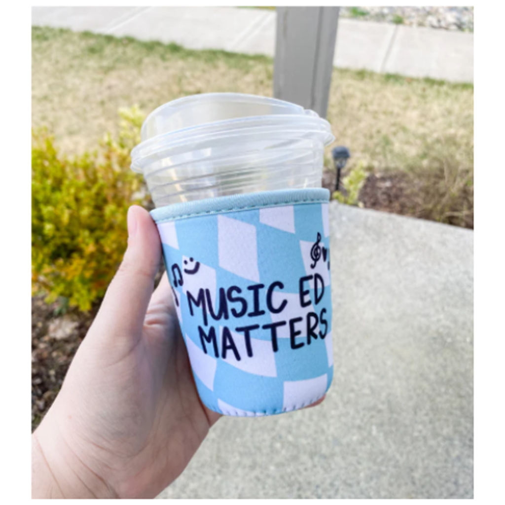 Musically Minted COZ0003 Music Ed Matters Coffee Coozie