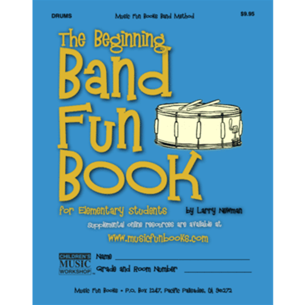 The Beginning Band Fun Book Drums