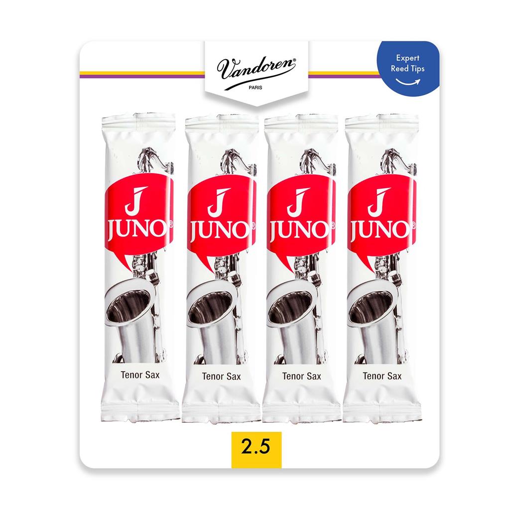Juno V4JSRT Tenor Sax Reed - Card of 4