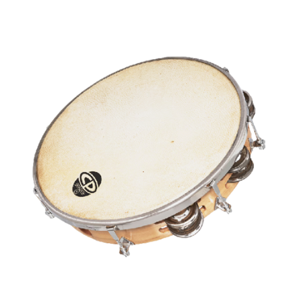 LP CP391 Tunable wood tambourine