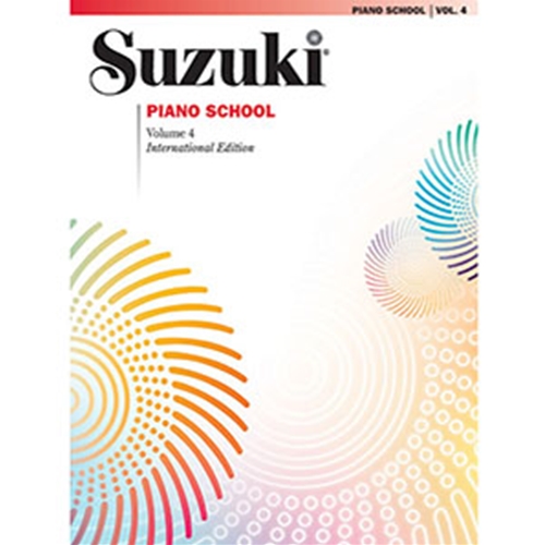 Suzuki Piano School - Piano Part - Volume 4 - Book Only