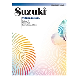 Suzuki Violin School Violin Part, Volume 7 (Revised) [Violin]