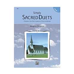 Simply Sacred Duets, Book 1 [Piano]