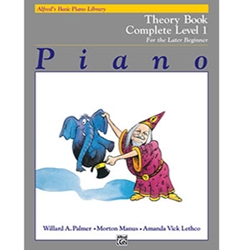 Alfred's Basic Piano Library Complete Theory Book 1 (1A/1B)