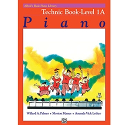 Alfred's Basic Piano Library Technic Book 1A