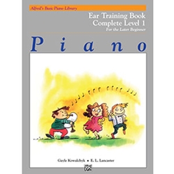 Alfred Basic Piano Library Ear Training Complete Book 1 (1A/1B)
