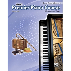 Alfred Premier Piano Course Jazz, Rags & Blues Book 3