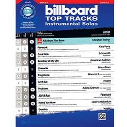 Billboard Top Tracks Instrumental Solos Horn in F