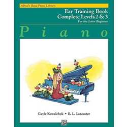 Alfred's Basic Piano Library Ear Training Complete Book 2 & 3