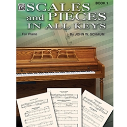 Scales and Pieces in All Keys Book 1