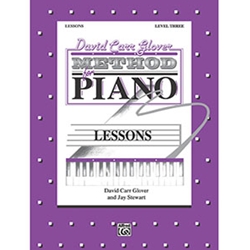 David Carr Glover Method for Piano Lessons Level 3