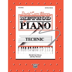 David Carr Glover Method for Piano Technic Level 4