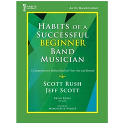 Habits of a Successful Beginner Band Musician - Alto Saxophone - Book