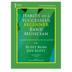 Habits of a Successful Beginner Band Musician - Tenor Saxophone - Book