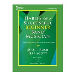 Habits of a Successful Beginner Band Musician - Percussion - Book