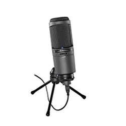 AUDIO-TECHNICA AT2020USBPLUS USB Studio Microphone - Side Address