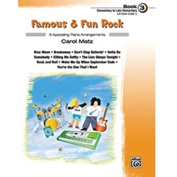 Alfred Famous and Fun Rock  Book 3