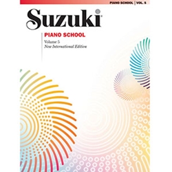 Suzuki Piano School New International Edition Piano Book Volume 5