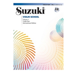 Suzuki Violin School BK1 w/CD international Edition