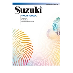Suzuki Violin School Book Volume 5